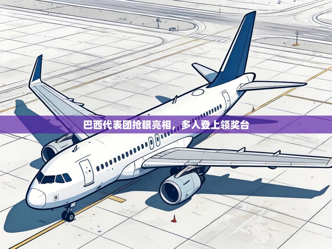 巴西代表团抢眼亮相，多人登上领奖台  第1张