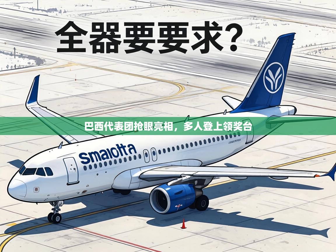 巴西代表团抢眼亮相，多人登上领奖台  第2张